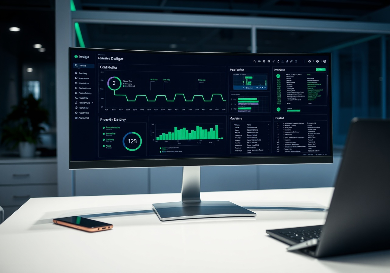 BotMatrix production console dashboard showing live pipeline execution metrics and logs