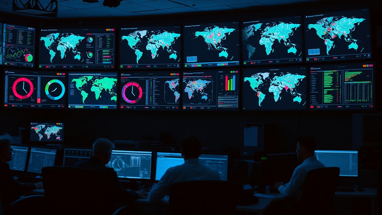 BotMatrix status control room dashboard showing real-time metrics